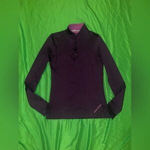 Under Armour Purple Athletic Wear Sweater size Small